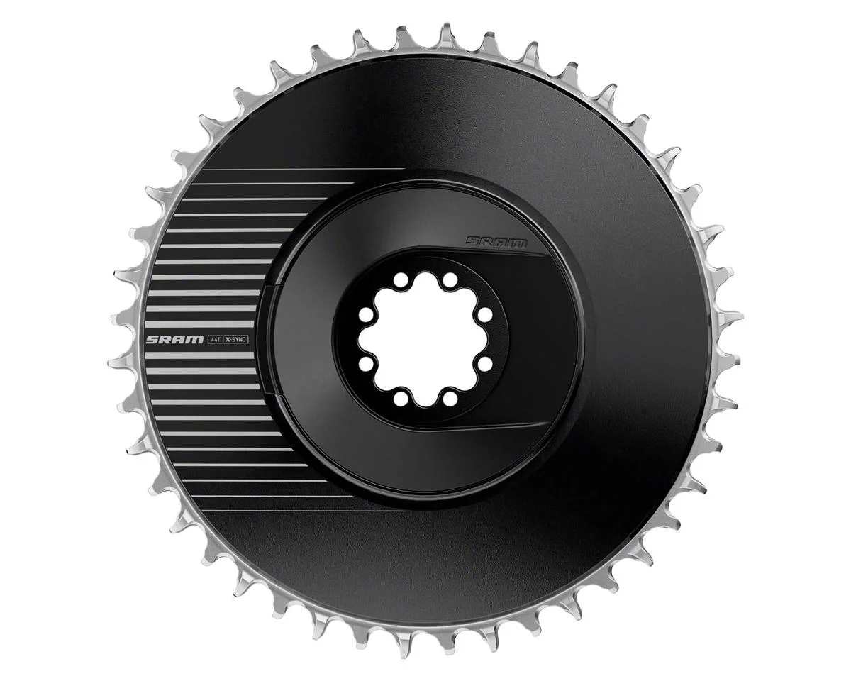 SRAM RED AXS Aero Direct Mount Chainring (Black/Silver) (1 x 12 Speed) (E1) (Single) (44T)